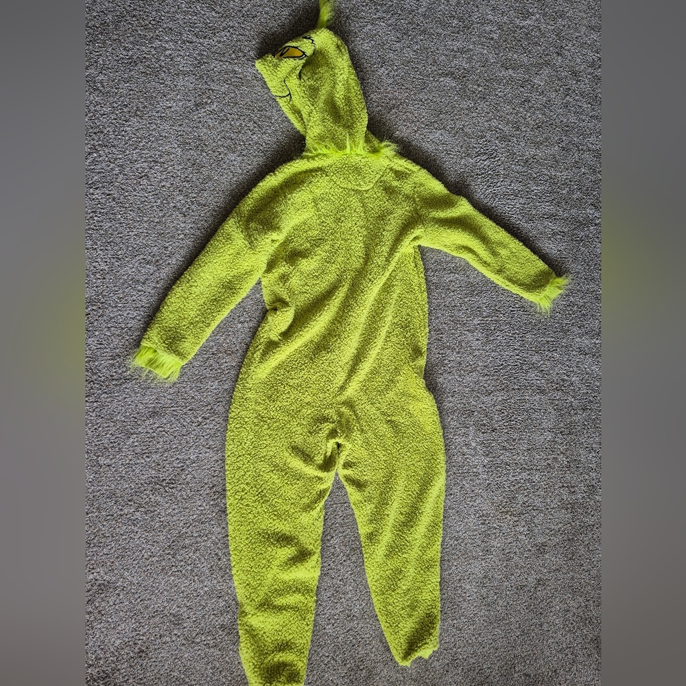 How The Grinch Stole Christmas Dr Seuss Adult Onesie - Picture 4 of 5